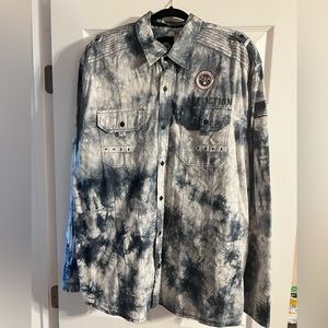 Brand new, Chris Kyle, affliction, men’s button-down shirt